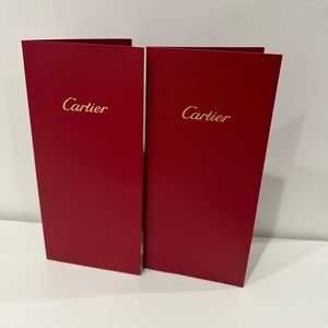 Authentic Cartier Folios